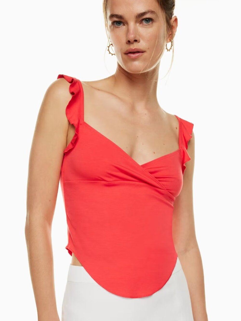 Aritzia Wilfred Personnages Ruffle Camisole S NWT